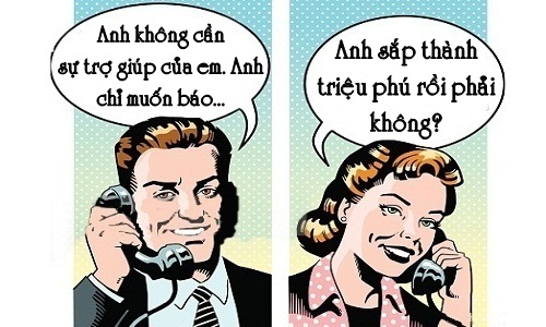 Vợ buồn vì chồng trở thành triệu phú