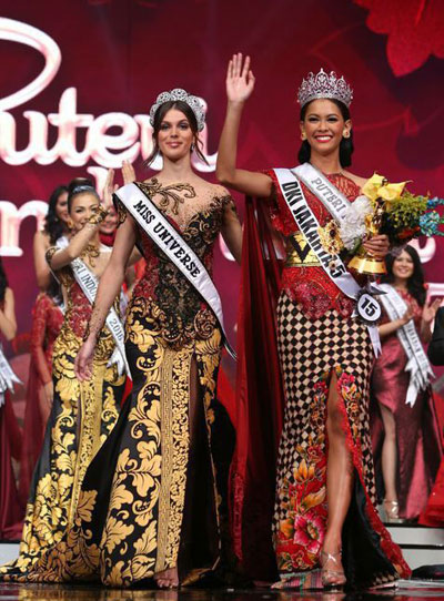 Hoa hậu Indonesia bị trao nhầm ngôi á hậu 2