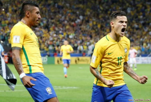 Brazil là đội đầu tiên vượt qua vòng loại, dự World Cup 2018