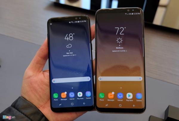 Ảnh thực tế Galaxy S8: Smartphone đẹp nhất hiện nay